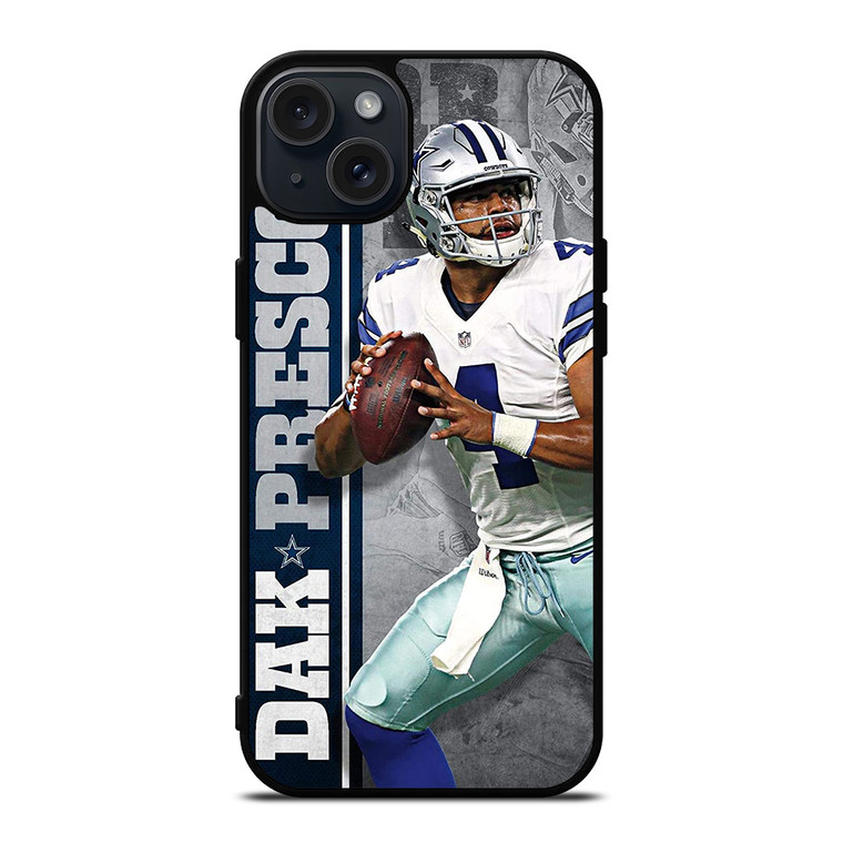 DALLAS COWBOYS DAK PRESCOTT iPhone 15 Plus Case Cover