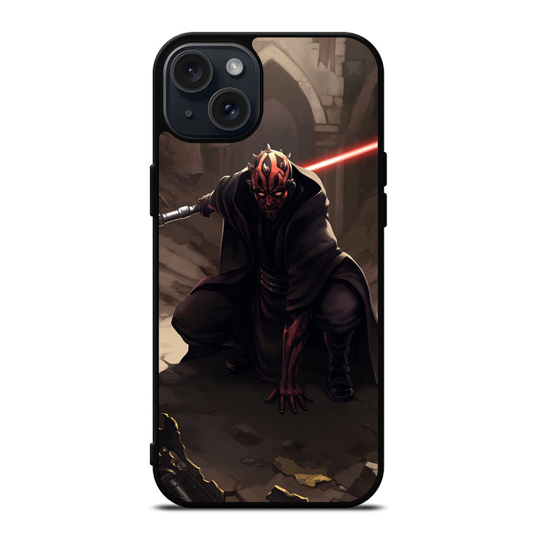 DARTH MAUL LIGHTSABER iPhone 15 Plus Case Cover