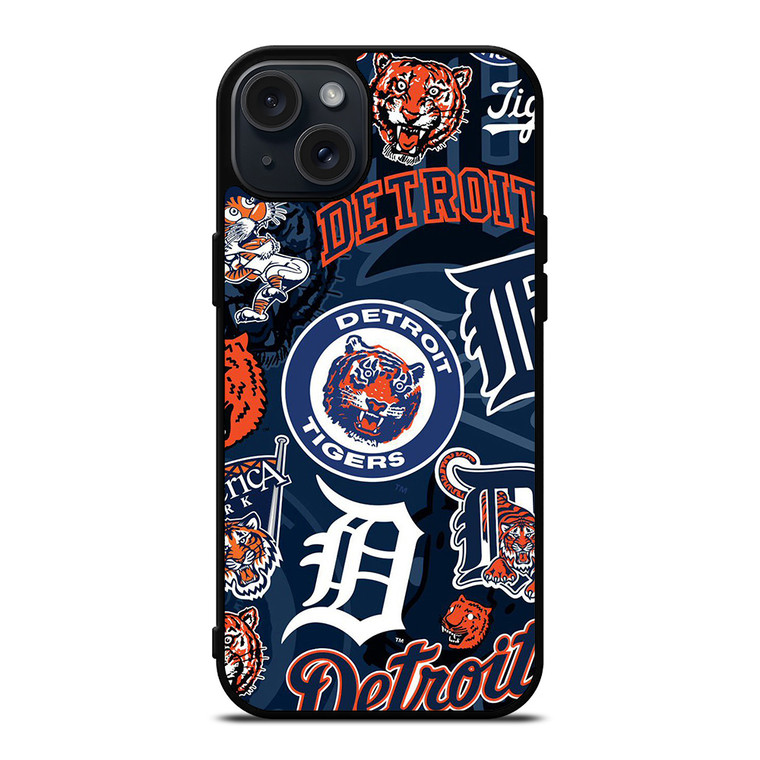 DETROIT TIGERS COLLAGE iPhone 15 Plus Case Cover
