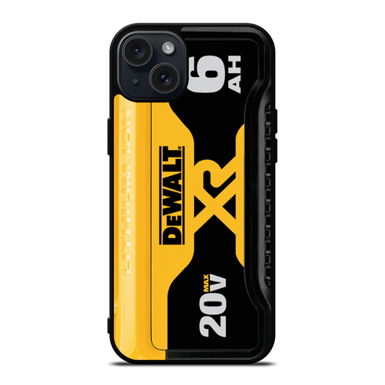DEWALT 20V MAX BATTERY iPhone 15 Plus Case Cover
