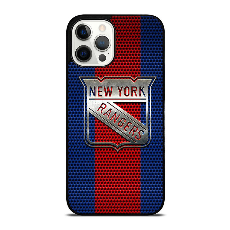 NEW YORK RANGERS METAL iPhone 12 Pro Max Case Cover