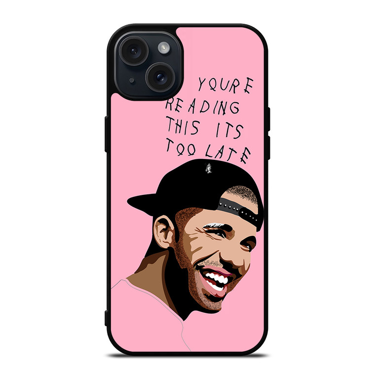 DRAKE RAPPER PINK iPhone 15 Plus Case Cover