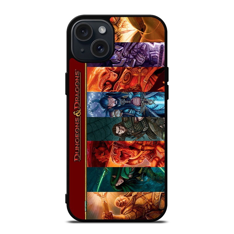 DUNGEONS AND DRAGONS CHARACTER iPhone 15 Plus Case Cover