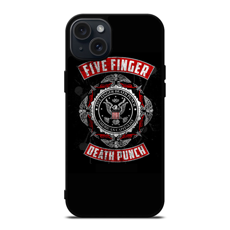 FIVE FINGER DEATH PUNCH LOGO iPhone 15 Plus Case Cover