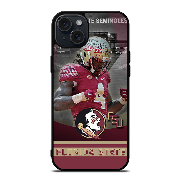 FLORIDA STATE FSU SEMINOLES iPhone 15 Plus Case Cover