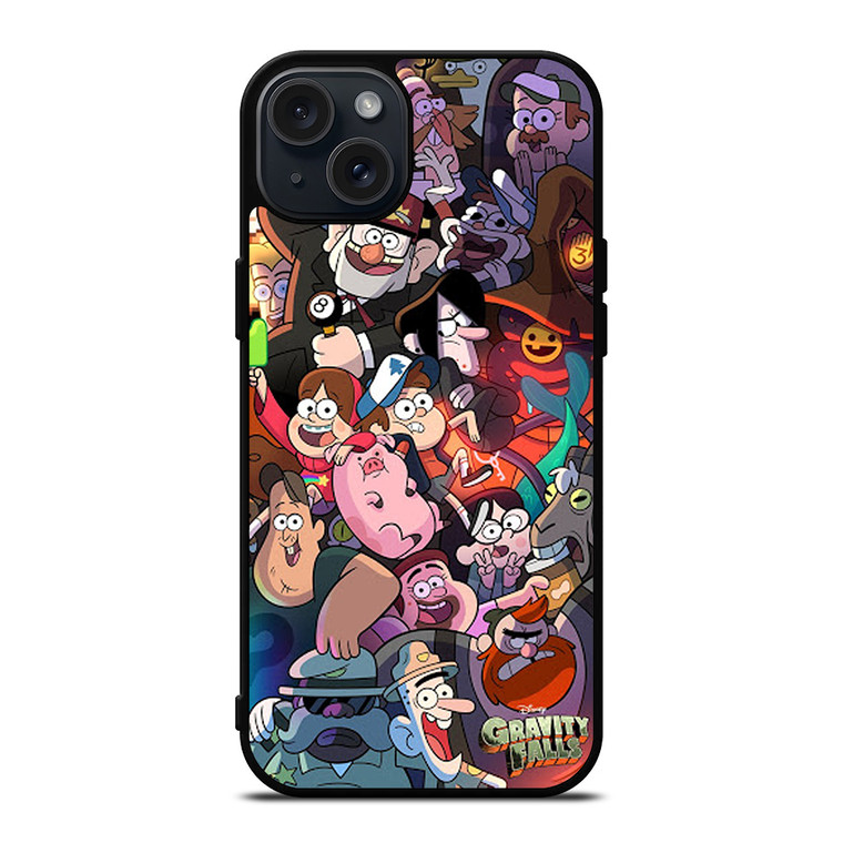 GRAVITY FALLS CHARACTER iPhone 15 Plus Case Cover