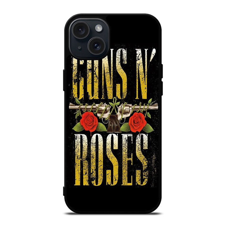 GUNS N' ROSES HARD ROCK iPhone 15 Plus Case Cover