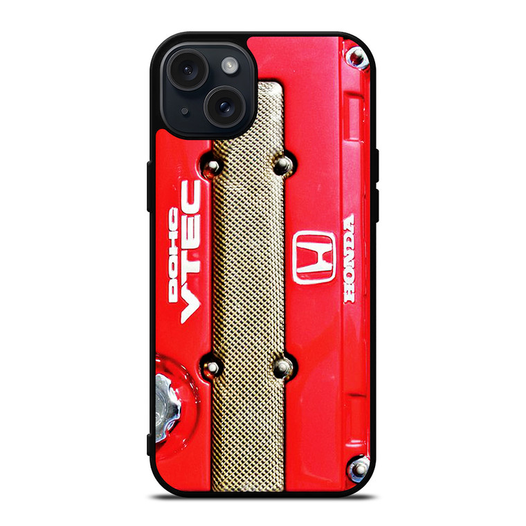 HONDA DOHC VTEC ENGINE iPhone 15 Plus Case Cover