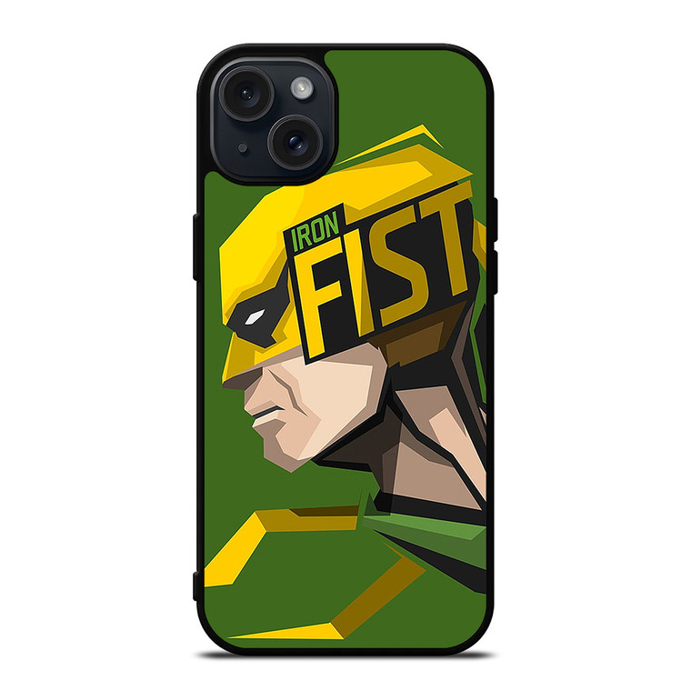 IRON FIST MARVEL HERO iPhone 15 Plus Case Cover IRON FIST MARVEL HERO iPhone 15 Plus Case Cover