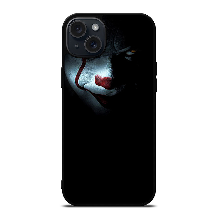 IT CLOWN FACE iPhone 15 Plus Case Cover