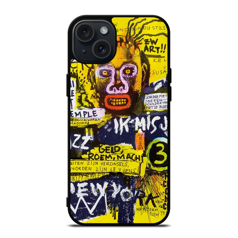 JEAN MICHEL BASQUIAT ART 4 iPhone 15 Plus Case Cover