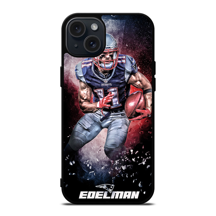 JULIAN EDELMAN 11 PATRIOTS iPhone 15 Plus Case Cover JULIAN EDELMAN 11 PATRIOTS iPhone 15 Plus Case Cover