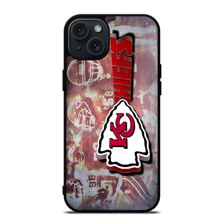 KANSAS CITY CHIEFS 1 iPhone 15 Plus Case Cover
