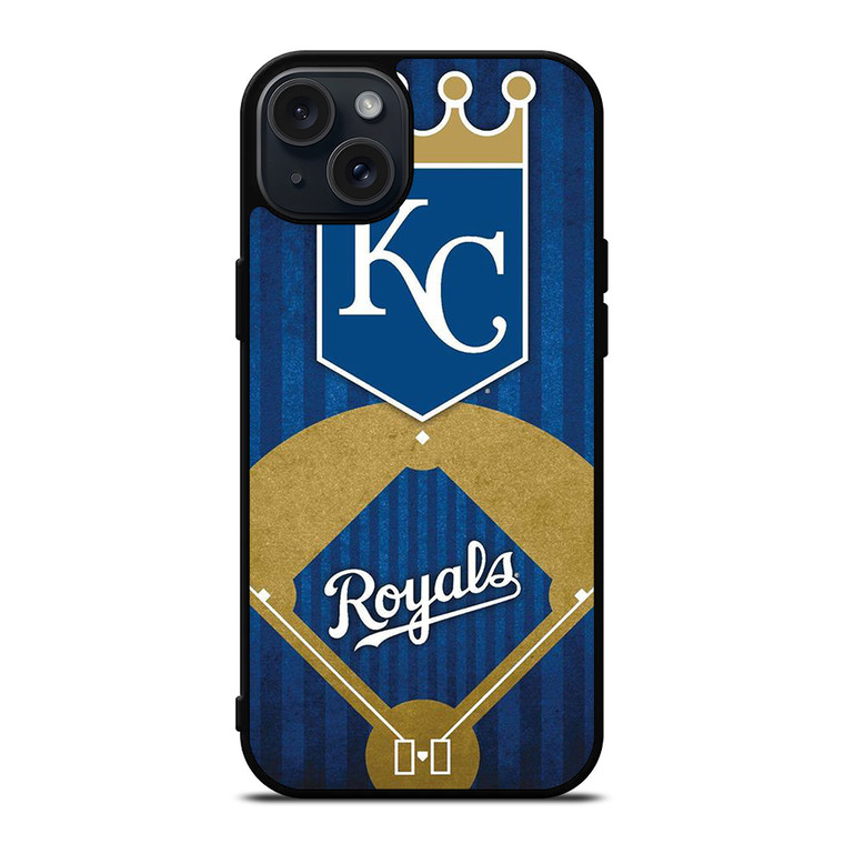 KANSAS CITY ROYALS FIELD iPhone 15 Plus Case Cover