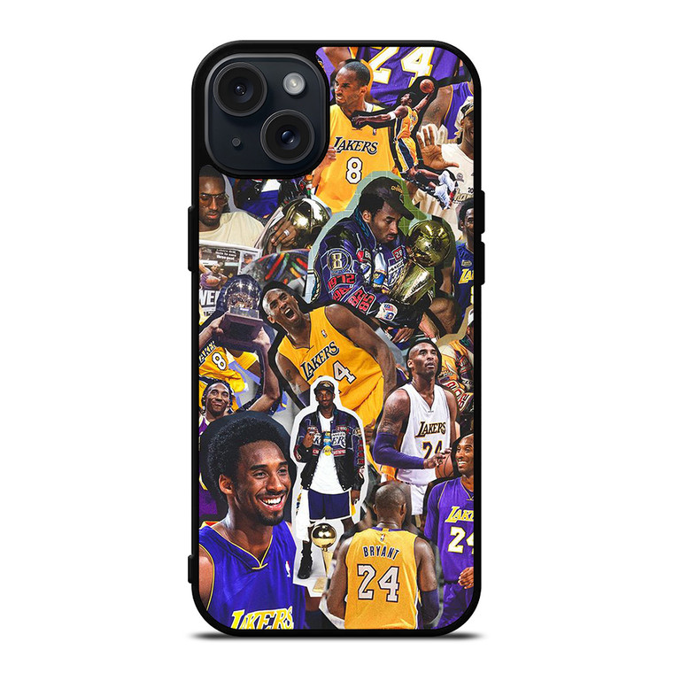 KOBE BRYANT COLLAGE iPhone 15 Plus Case Cover KOBE BRYANT COLLAGE iPhone 15 Plus Case Cover
