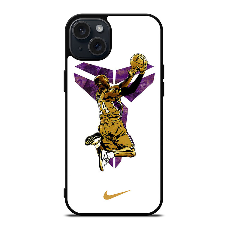 KOBE BRYANT LEGEND iPhone 15 Plus Case Cover KOBE BRYANT LEGEND iPhone 15 Plus Case Cover