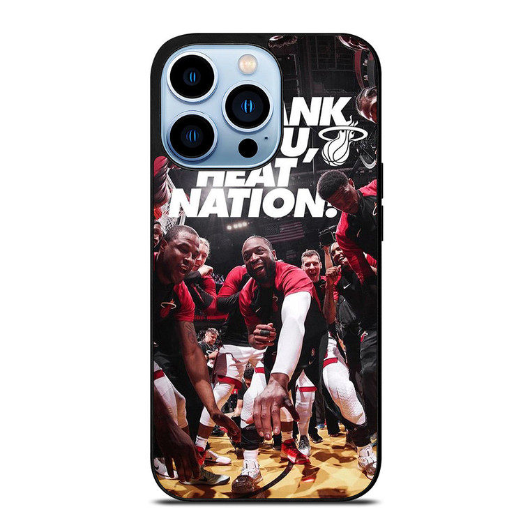 DWYANE WADE HEAT NATION iPhone 13 Pro Max Case Cover