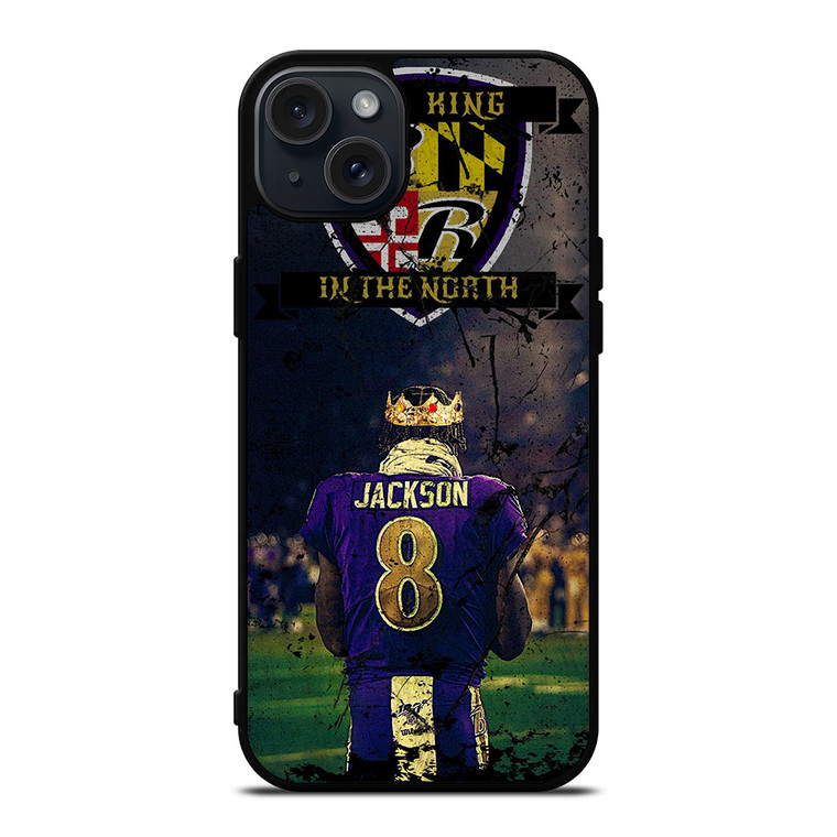 LAMAR JACKSON RAVENS iPhone 15 Plus Case Cover