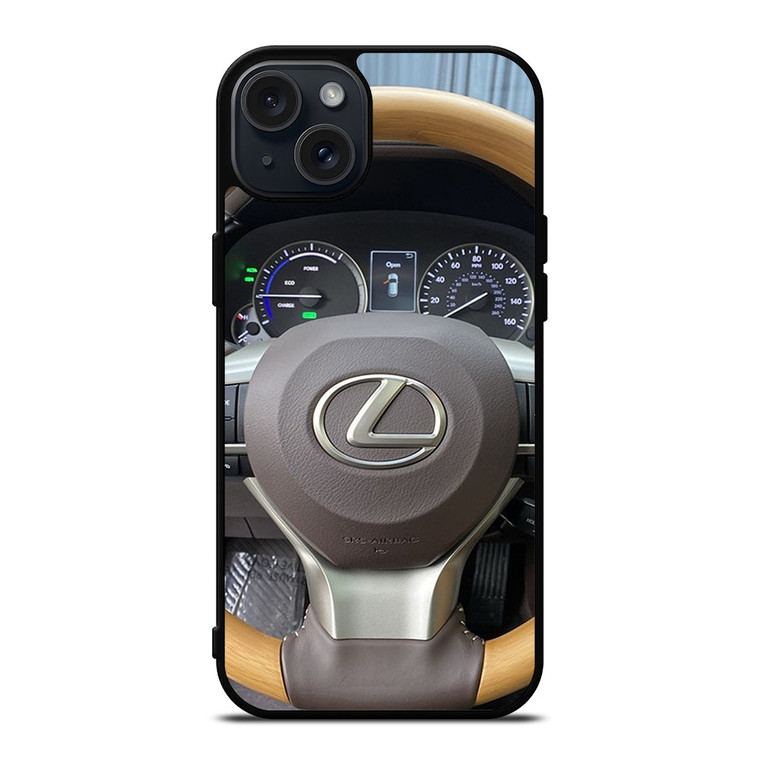 LEXUS STEERING LOGO 2 iPhone 15 Plus Case Cover