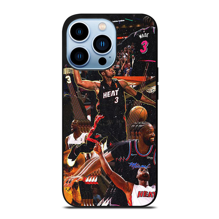 DWYANE WADE COLLAGE iPhone 13 Pro Max Case Cover