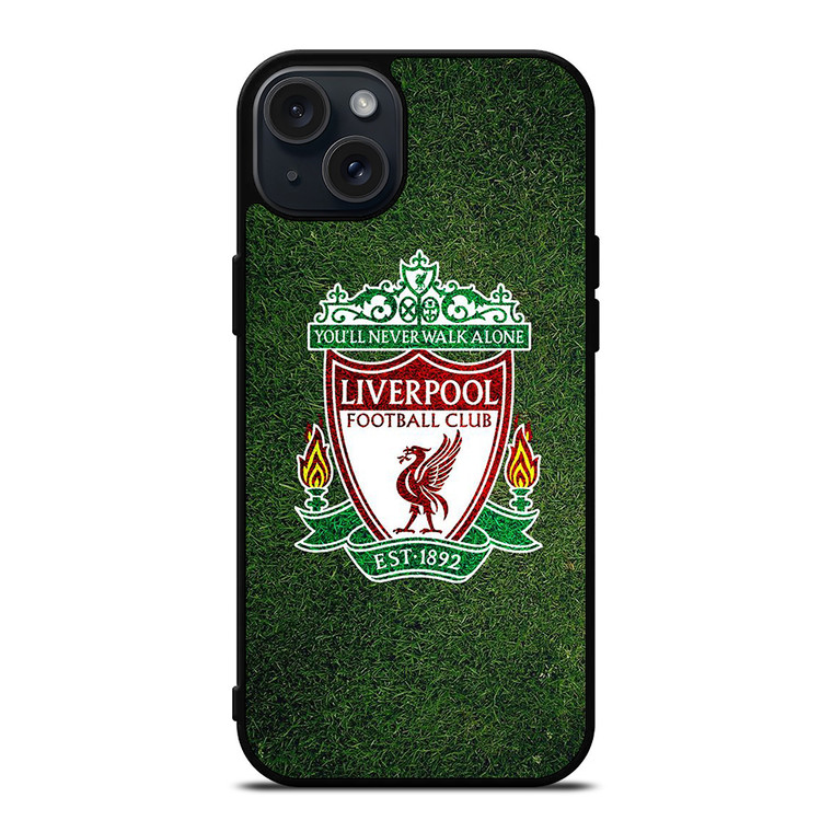 LIVERPOOL GRASS LOGO iPhone 15 Plus Case Cover