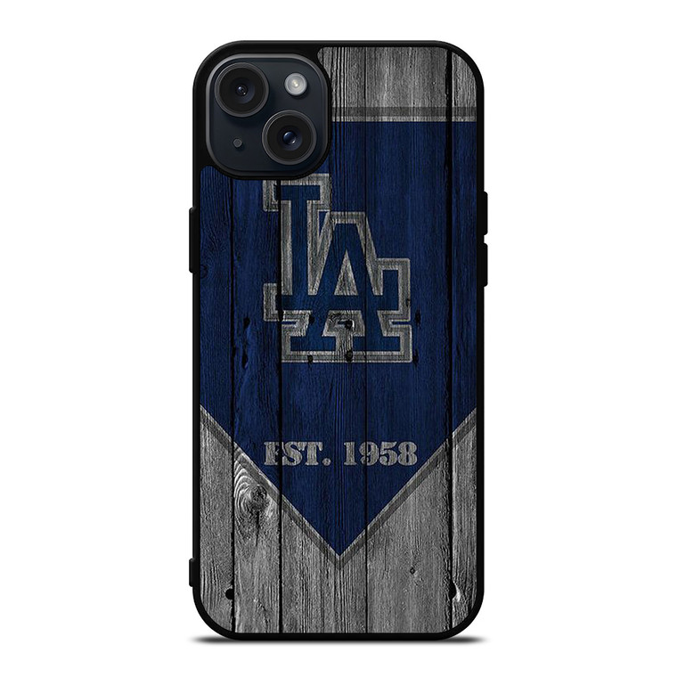 LOS ANGELES DODGERS 1958 iPhone 15 Plus Case Cover LOS ANGELES DODGERS 1958 iPhone 15 Plus Case Cover