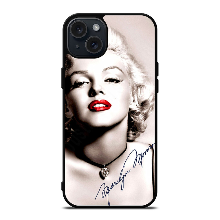 MARILYN MONROE JUST POSE iPhone 15 Plus Case Cover