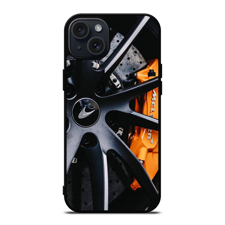 MCLAREN LOGO RIM iPhone 15 Plus Case Cover MCLAREN LOGO RIM iPhone 15 Plus Case Cover