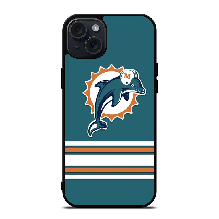 MIAMI DOLPHINS NFL ICON 2 iPhone 15 Plus Case Cover