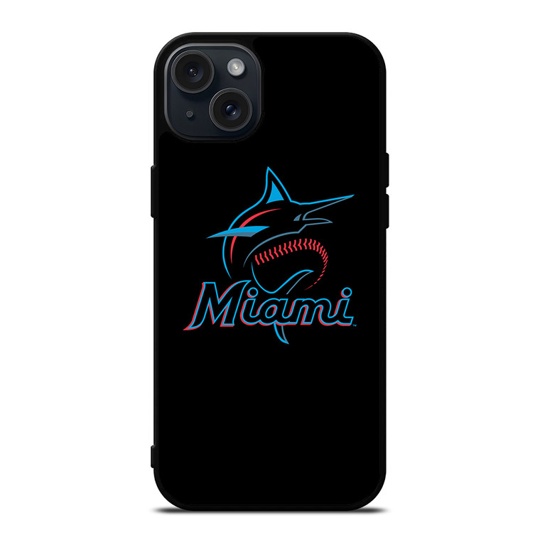 MIAMI MARLINS 3 iPhone 15 Plus Case Cover
