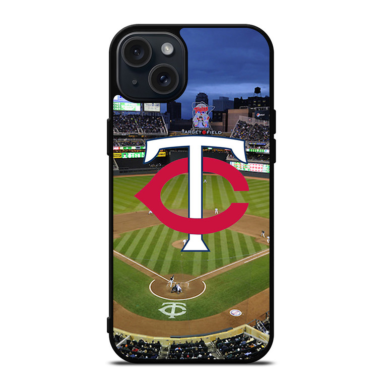 MINNESOTA TWINS BASEBALL LOGO iPhone 15 Plus Case Cover