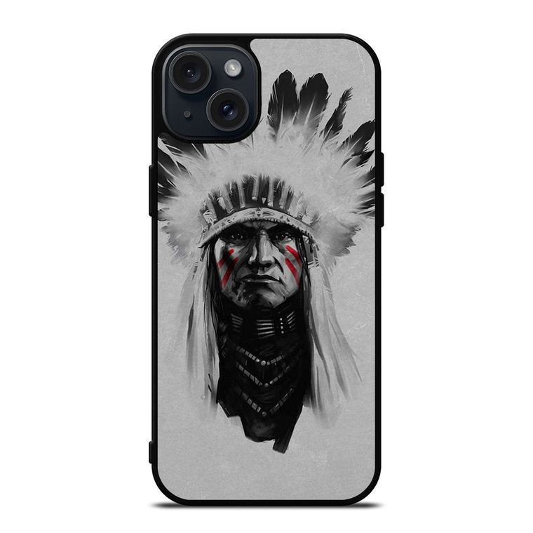 NATIVE AMERICAN PEOPLE 3 iPhone 15 Plus Case Cover