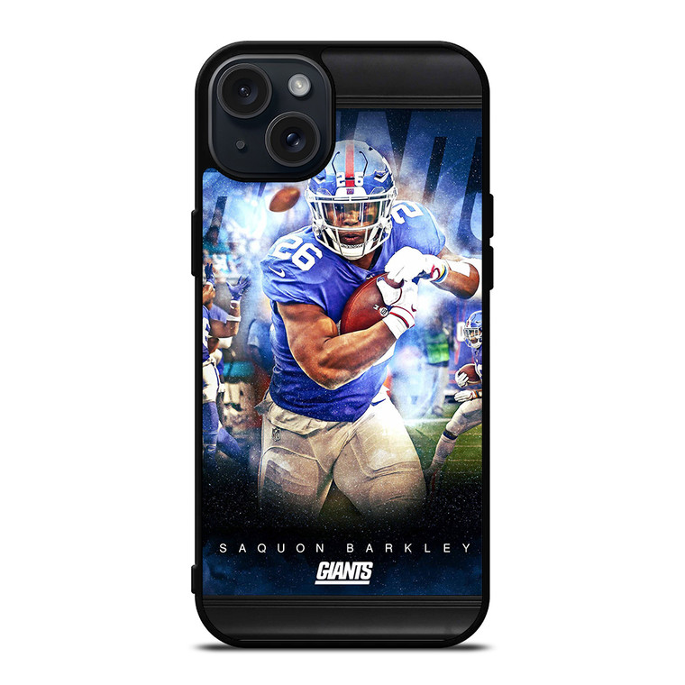 NEW YORK GIANTS SAQUON BARKLEY 1 iPhone 15 Plus Case Cover