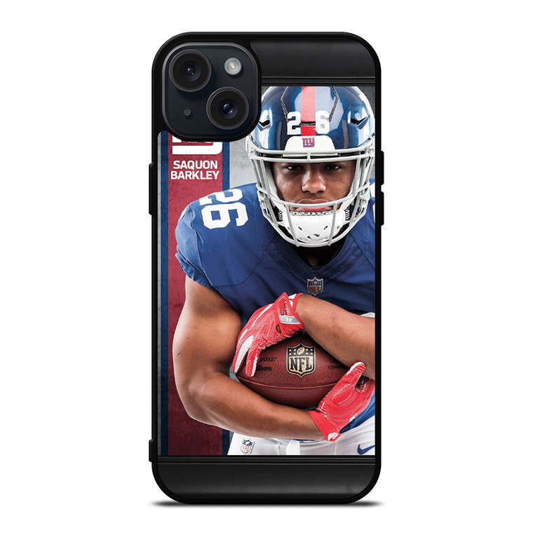 NEW YORK GIANTS SAQUON BARKLEY 2 iPhone 15 Plus Case Cover