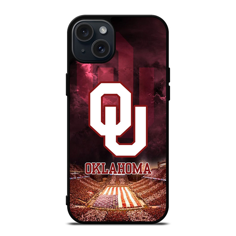 OKLAHOMA SOONERS NFL LOGO iPhone 15 Plus Case Cover