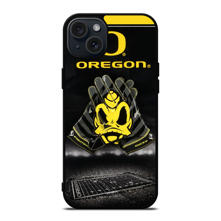 OREGON DUCKS FIGHTING DUCKS iPhone 15 Plus Case Cover
