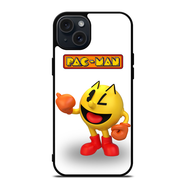 PAC MAN 3D CHARACTER iPhone 15 Plus Case Cover