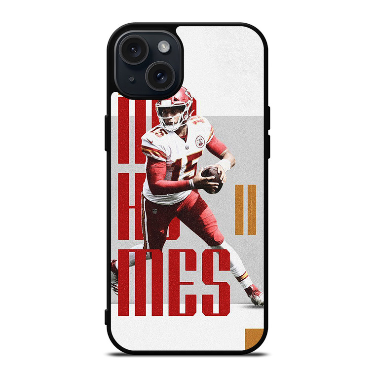 PATRICK MAHOMES KC CHIEFS 15 iPhone 15 Plus Case Cover