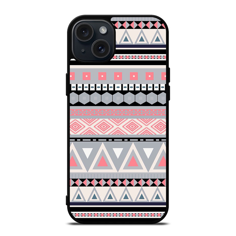 PIECE TRIBAL PATTERN 1 iPhone 15 Plus Case Cover