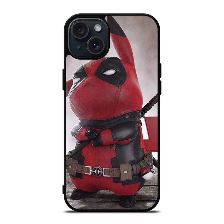 PIKACHU DEADPOOL iPhone 15 Plus Case Cover