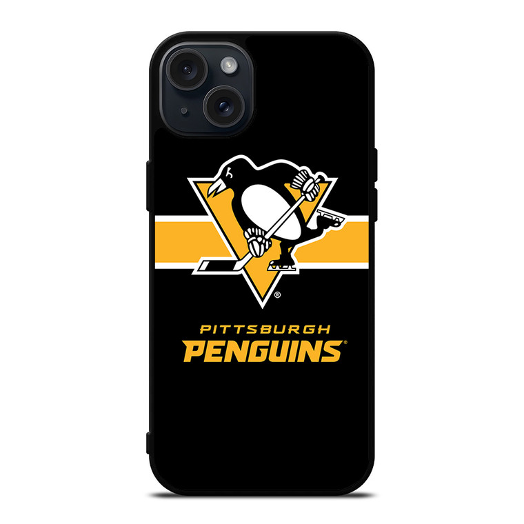 PITTSBURGH PENGUINS HOCKEY TEAM iPhone 15 Plus Case Cover