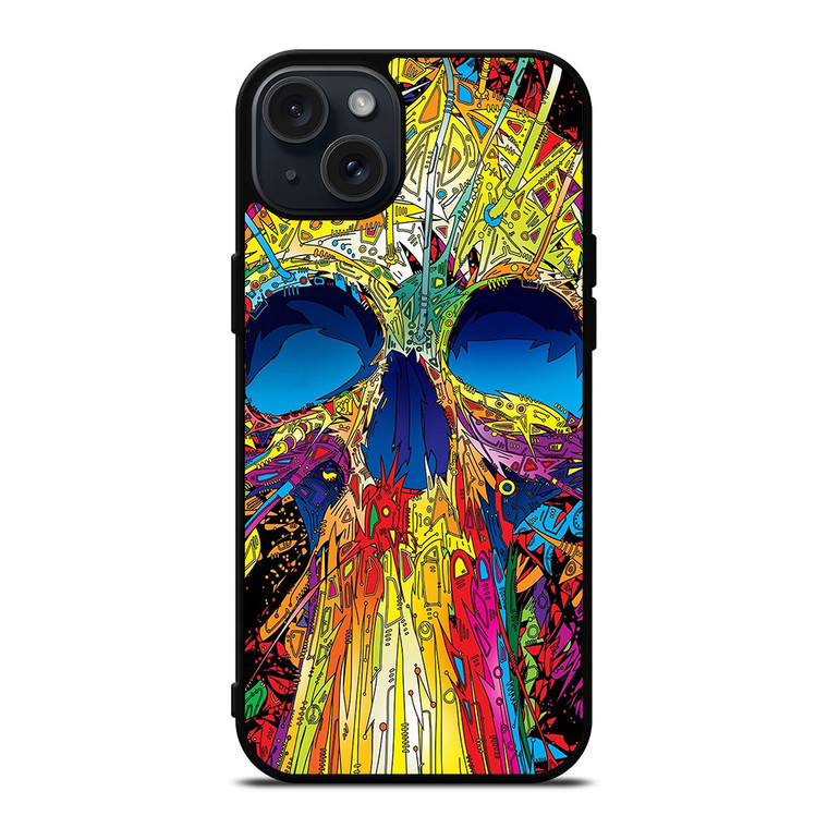 PSYCHEDELIC VISUALS TRIPPY iPhone 15 Plus Case Cover PSYCHEDELIC VISUALS TRIPPY iPhone 15 Plus Case Cover