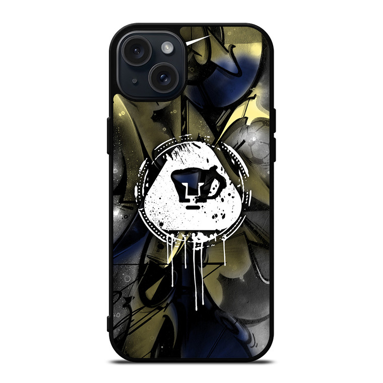 PUMAS UNAM FUTBOL iPhone 15 Plus Case Cover