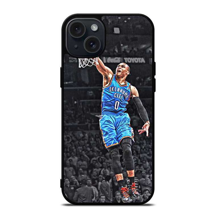 RUSSELL WESTBROOK DUNK 2 iPhone 15 Plus Case Cover RUSSELL WESTBROOK DUNK 2 iPhone 15 Plus Case Cover