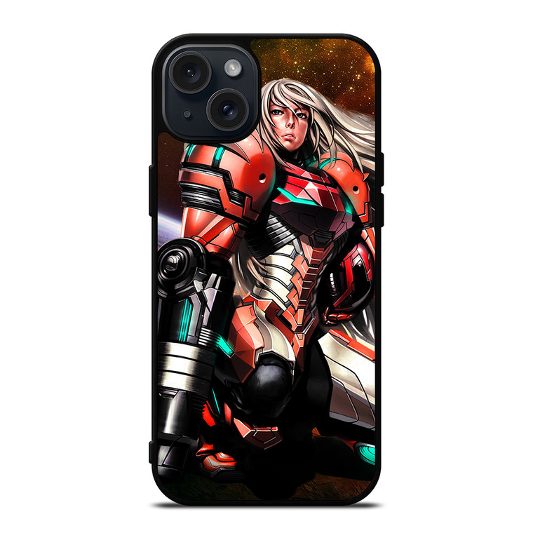 SAMUS ARAN METROID 2 iPhone 15 Plus Case Cover