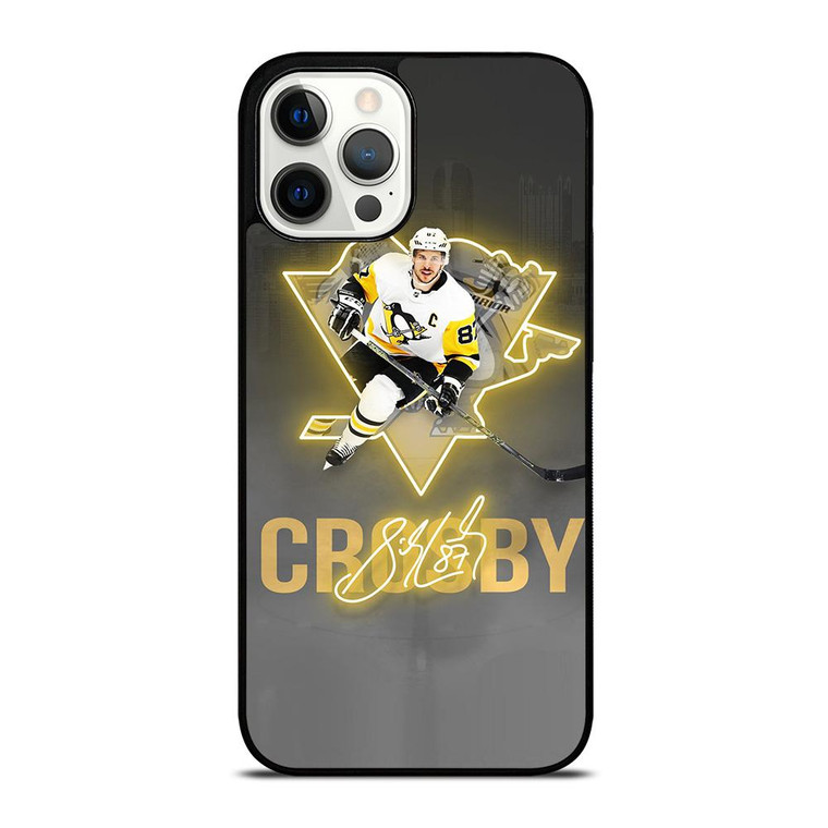 PITTSBURGH PENGUINS SIDNEY CROSBY SIGNATURE iPhone 12 Pro Max Case Cover