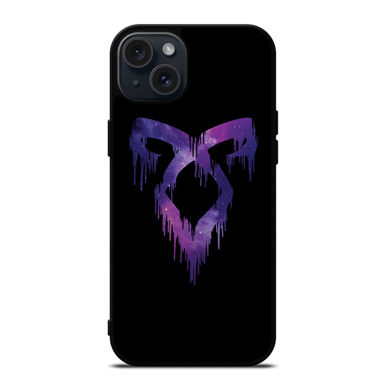 SHADOWHUNTER ANGELIC GALAXY LOGO iPhone 15 Plus Case Cover