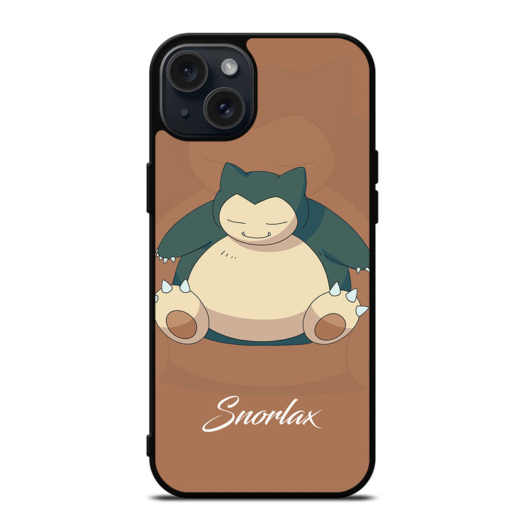 SNORLAX POKEMON CUTE iPhone 15 Plus Case Cover