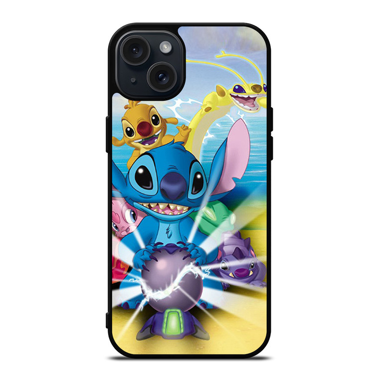 STITCH AND LILO FRIENDS iPhone 15 Plus Case Cover STITCH AND LILO FRIENDS iPhone 15 Plus Case Cover