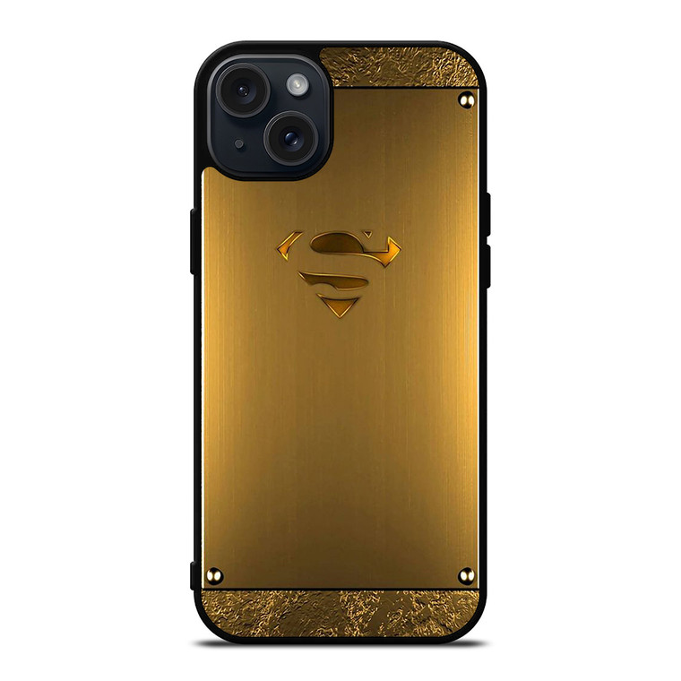 SUPERMAN GOLD 2 iPhone 15 Plus Case Cover SUPERMAN GOLD 2 iPhone 15 Plus Case Cover